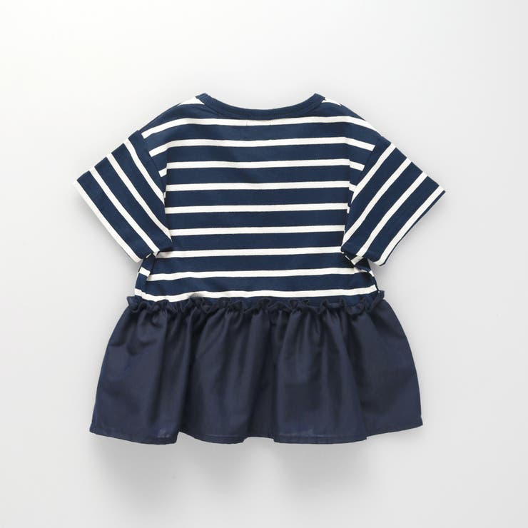 【DRC/WEB限定】異素材切替ロゴ半袖Tシャツ | ブランシェス | 詳細画像20 