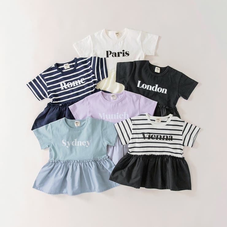 【DRC/WEB限定】異素材切替ロゴ半袖Tシャツ | ブランシェス | 詳細画像7 