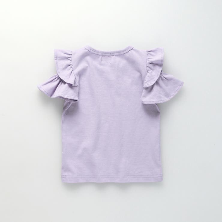 【DRC/WEB限定】肩あきフリル半袖Tシャツ | ブランシェス | 詳細画像10 