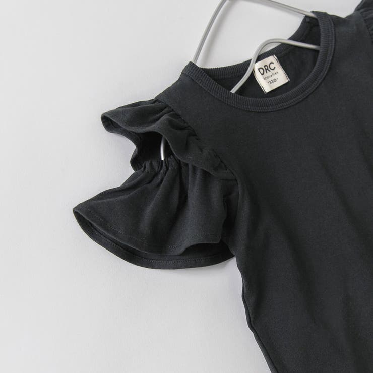 【DRC/WEB限定】肩あきフリル半袖Tシャツ | ブランシェス | 詳細画像11 