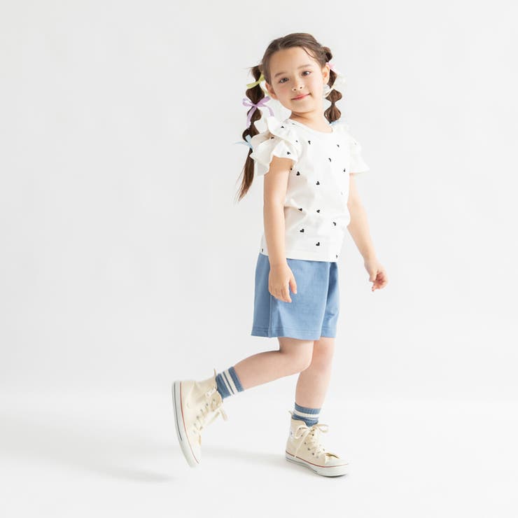 【DRC/WEB限定】肩あきフリル半袖Tシャツ | ブランシェス | 詳細画像15 