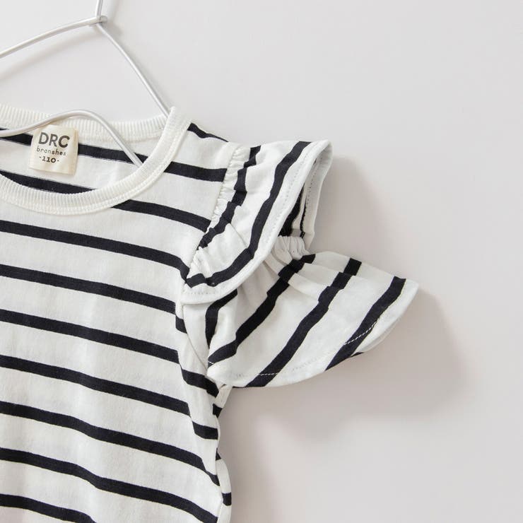 【DRC/WEB限定】肩あきフリル半袖Tシャツ | ブランシェス | 詳細画像20 