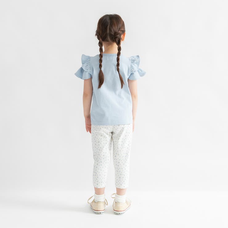 【DRC/WEB限定】肩あきフリル半袖Tシャツ | ブランシェス | 詳細画像7 