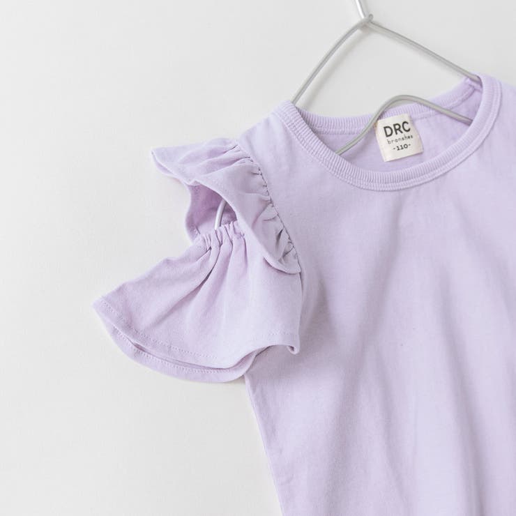 【DRC/WEB限定】肩あきフリル半袖Tシャツ | ブランシェス | 詳細画像9 