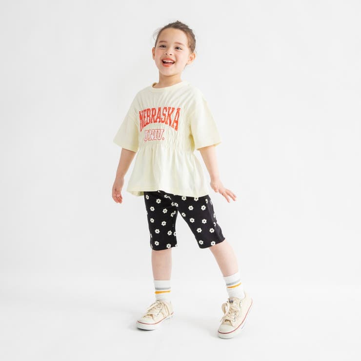 【WEB限定/DRC】シャーリングロゴ半袖Tシャツ | ブランシェス | 詳細画像16 