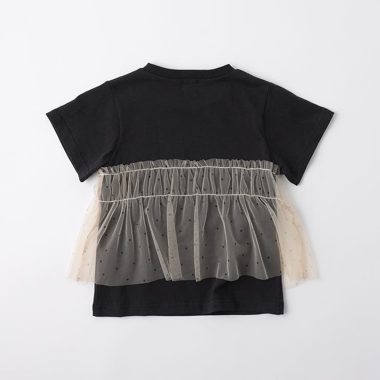 【WEB限定/DRC】チュールドッキング半袖Tシャツ | ブランシェス | 詳細画像23 