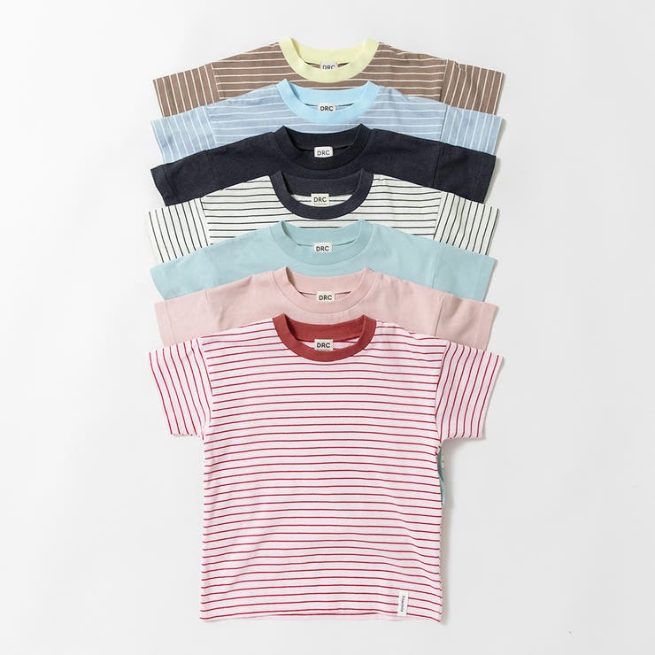 【WEB限定/DRC】無地・ボーダー半袖Tシャツ | ブランシェス | 詳細画像26 