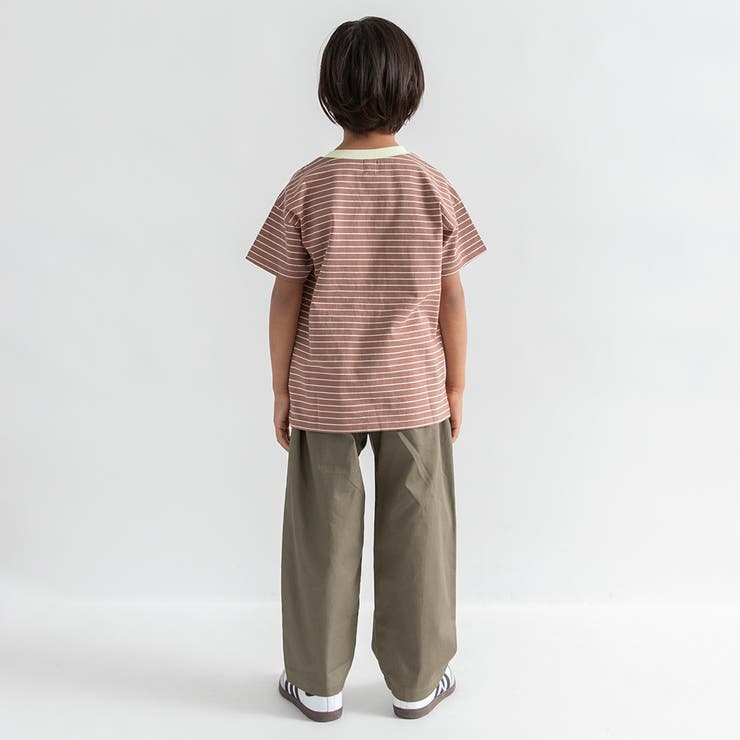 【WEB限定/DRC】無地・ボーダー半袖Tシャツ | ブランシェス | 詳細画像31 