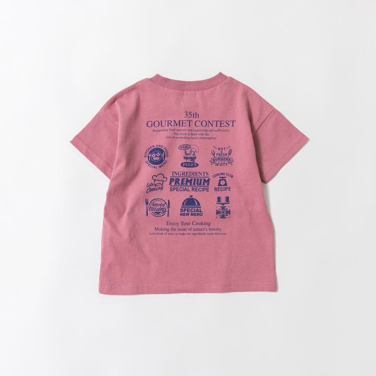 37:ローズピンク | 【WEB限定/DRC】アソートグラフィック半袖Tシャツ | ブランシェス