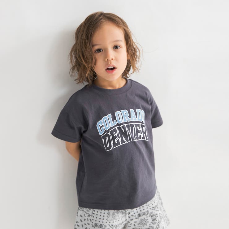 78:チャコールグレー | 【WEB限定/DRC】アソートグラフィック半袖Tシャツ | ブランシェス