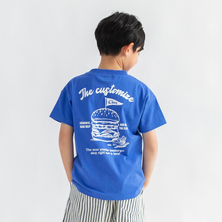 21:ブルー | 【DRC/WEB限定】アソートグラフィック半袖Tシャツ | ブランシェス