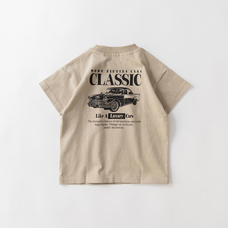 10:BE_クラッシックカー | 【WEB限定/DRC】アソートグラフィック半袖Tシャツ | ブランシェス