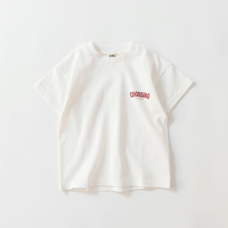 96:白_胸ロゴ | 【WEB限定/DRC】アソートグラフィック半袖Tシャツ | ブランシェス