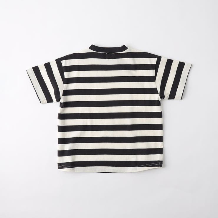 【WEB限定/DRC】ボーダー半袖Tシャツ | ブランシェス | 詳細画像4 