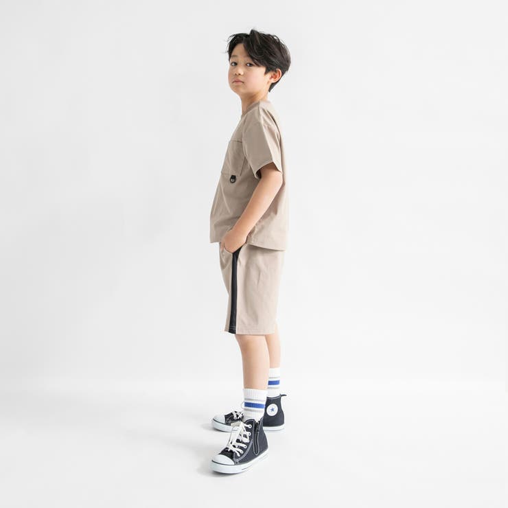 【セットアップ可 アクティブテックス】吸水 速乾ポケット半袖Tシャツ | ブランシェス | 詳細画像6 