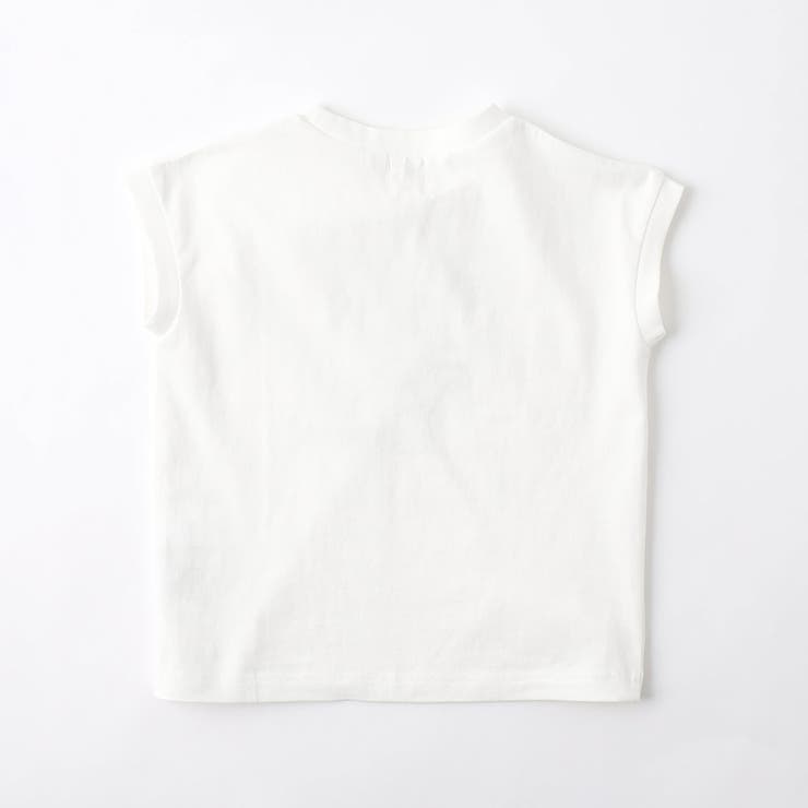 【WEB限定/DRC】アソートロゴフレンチスリーブトップス | ブランシェス | 詳細画像62 