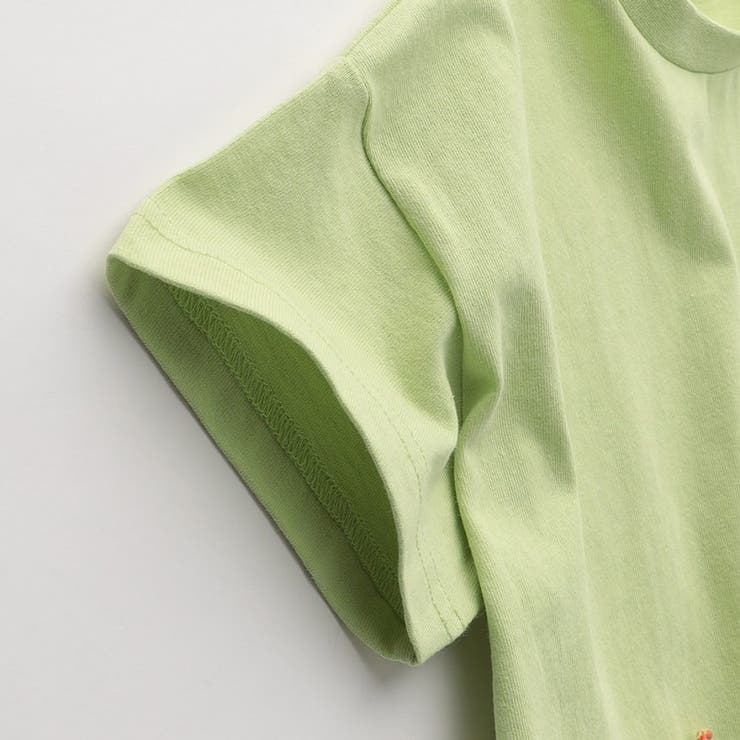 【WEB限定/DRC】配色メロウフリル半袖ワンピース | ブランシェス | 詳細画像10 