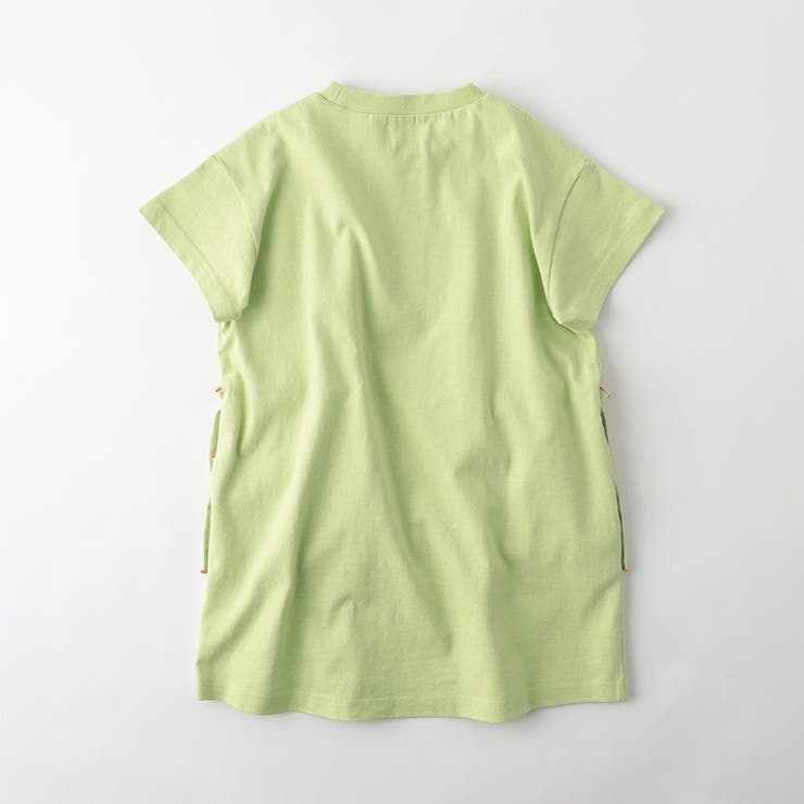 【WEB限定/DRC】配色メロウフリル半袖ワンピース | ブランシェス | 詳細画像13 