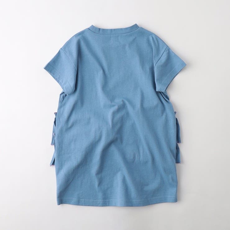 【WEB限定/DRC】配色メロウフリル半袖ワンピース | ブランシェス | 詳細画像20 