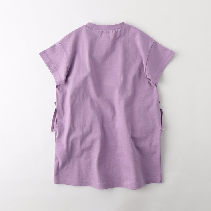 【WEB限定/DRC】配色メロウフリル半袖ワンピース | ブランシェス | 詳細画像3 