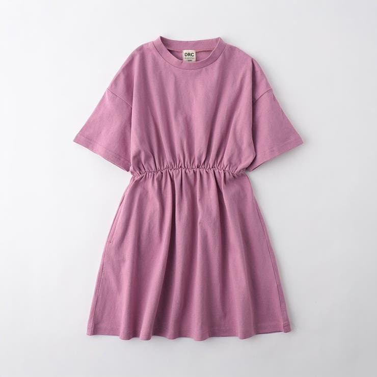 【WEB限定/DRC】BACKロゴ切替半袖ワンピース | ブランシェス | 詳細画像2 