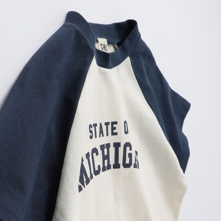 【WEB限定/DRC】ラグラン半袖ワンピース | ブランシェス | 詳細画像8 