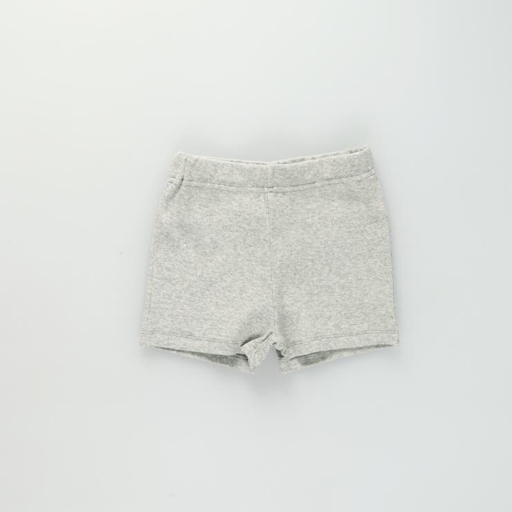 杢グレー | 【DRC/WEB限定】テレコ1分丈インナーパンツ | ブランシェス