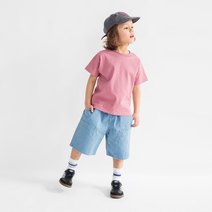 【WEB限定 DRC】ダブルニー デニム | ブランシェス | 詳細画像4 