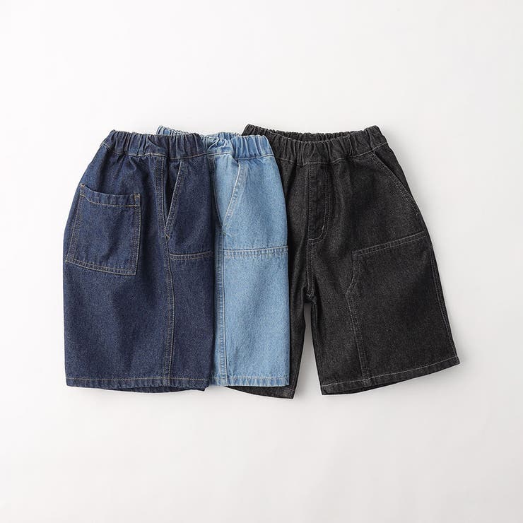 【WEB限定 DRC】ダブルニー デニム | ブランシェス | 詳細画像7 