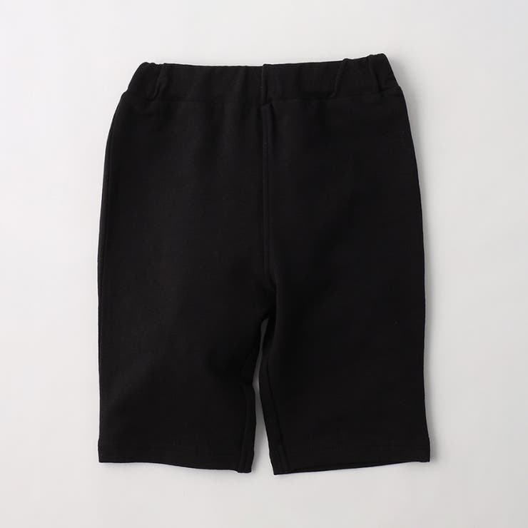 ブラック | 【WEB限定/DRC】カットソーハーフパンツ | ブランシェス