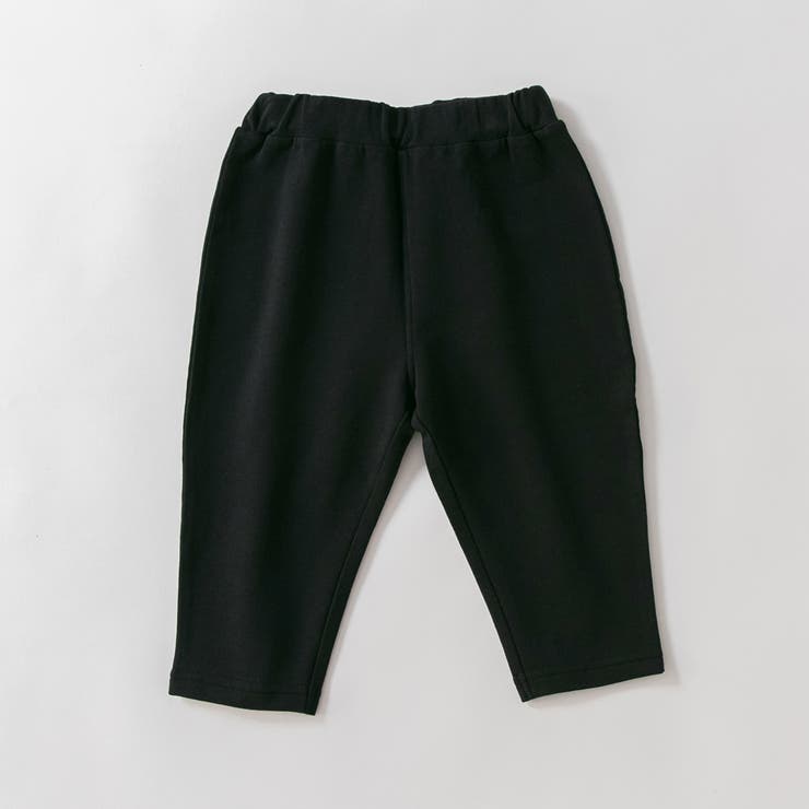 85:ブラック | 【WEB限定 DRC】ゆったりサイズ カットソー7分丈パンツ | ブランシェス