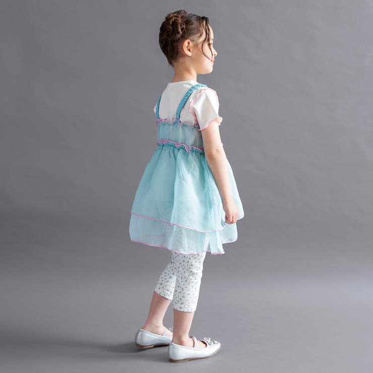 【WEB限定/DRC】シアーキャミチュニック＋半袖Tシャツセット | ブランシェス | 詳細画像24 