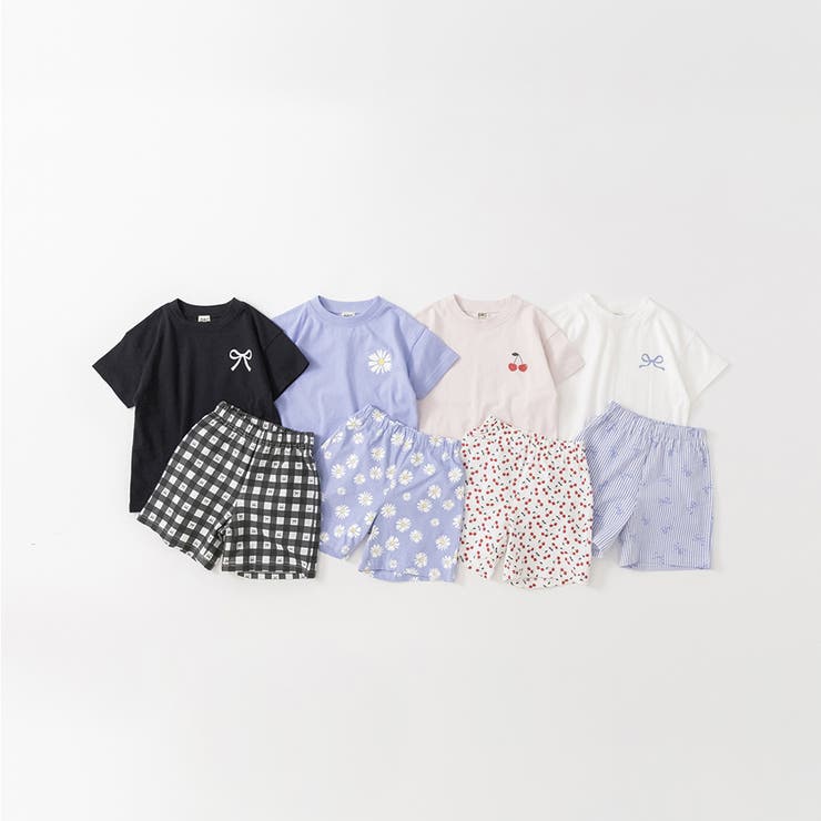 【WEB限定/DRC】ガールズアソート半袖パジャマ | ブランシェス | 詳細画像15 