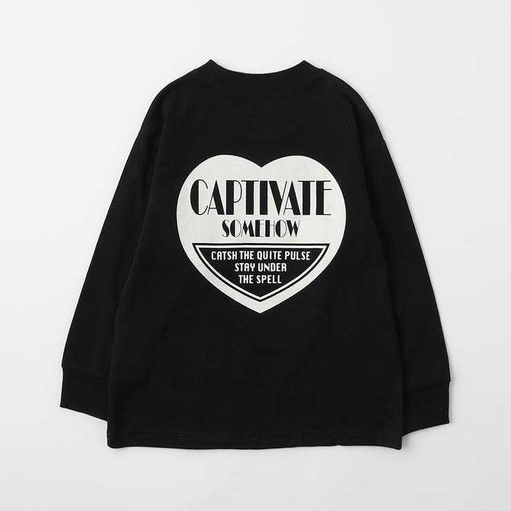 92:ブラック2 | 【WEB限定 DRC】アソートガールズグラフィック長袖Tシャツ 通園 | ブランシェス