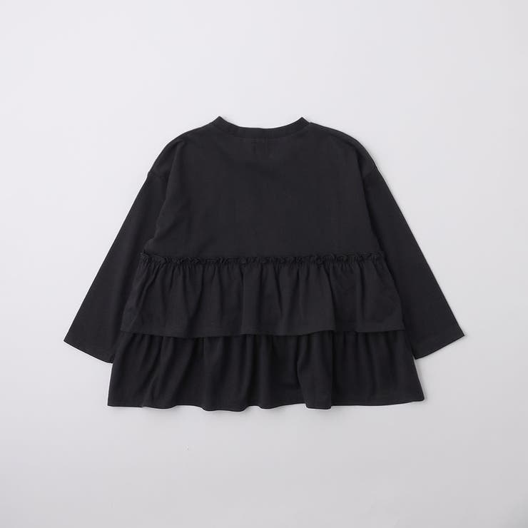 【WEB限定/DRC】2段フリル長袖Tシャツ トップス 通学 通園 150cm | ブランシェス | 詳細画像23 