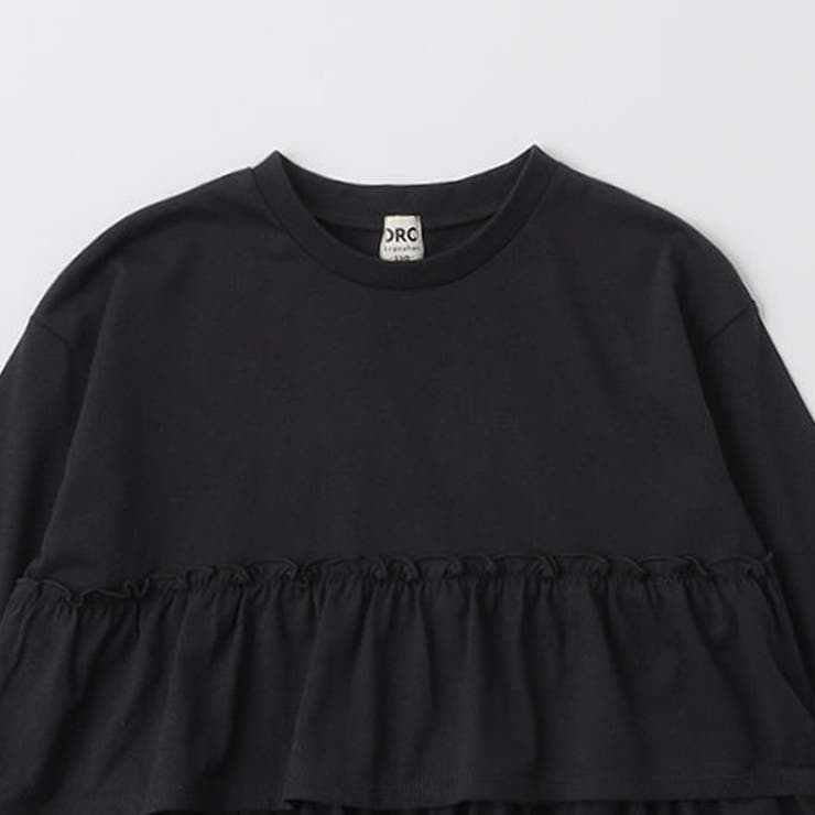 【WEB限定/DRC】2段フリル長袖Tシャツ トップス 通学 通園 150cm | ブランシェス | 詳細画像20 