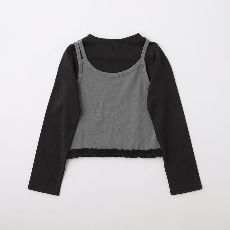 【WEB限定/DRC】ビスチェドッキング長袖Tシャツ | ブランシェス | 詳細画像13 