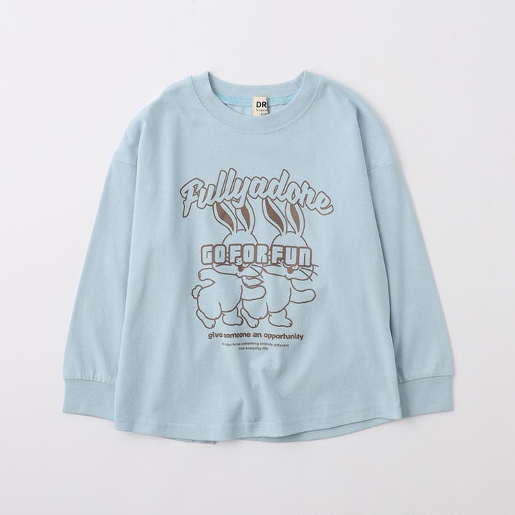 【WEB限定 DRC】アソートグラフィックゆったり長袖Tシャツ 男女兼用 | ブランシェス | 詳細画像68 
