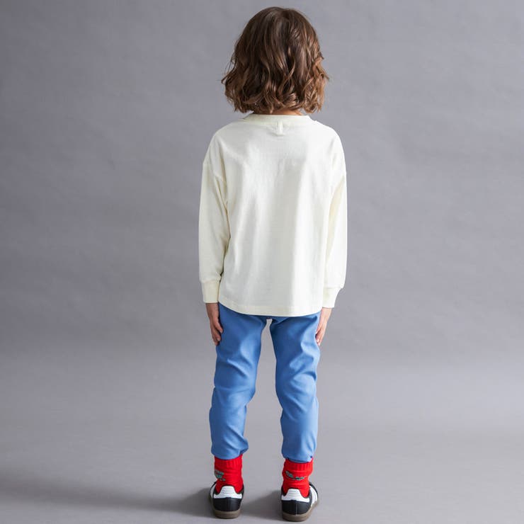 【WEB限定 DRC】アソートグラフィックゆったり長袖Tシャツ 男女兼用 | ブランシェス | 詳細画像11 