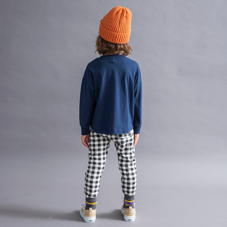 【WEB限定 DRC】アソートグラフィックゆったり長袖Tシャツ 男女兼用 | ブランシェス | 詳細画像18 