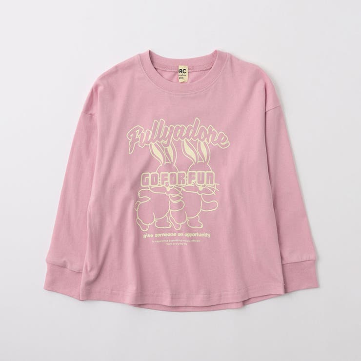 【WEB限定 DRC】アソートグラフィックゆったり長袖Tシャツ 男女兼用 | ブランシェス | 詳細画像60 