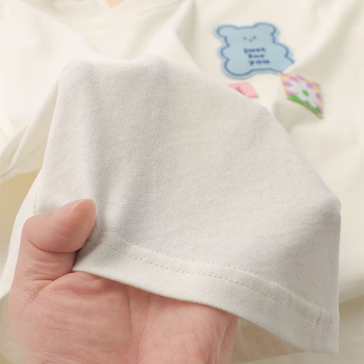 【WEB限定/DRC】ワッペン長袖Tシャツ150cm ジュニア 通園 通学 | ブランシェス | 詳細画像7 