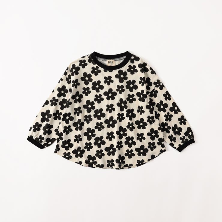 【WEB限定 DRC】総柄長袖Tシャツ150cm ジュニア | ブランシェス | 詳細画像2 