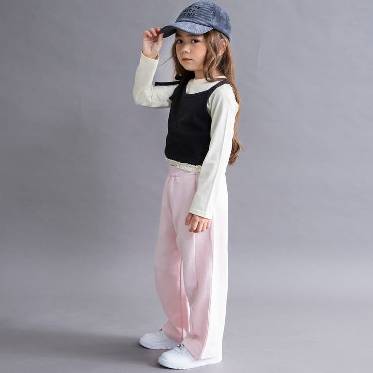 【WEB限定 DRC】ストレート裏毛ロングパンツ 150cm | ブランシェス | 詳細画像4 