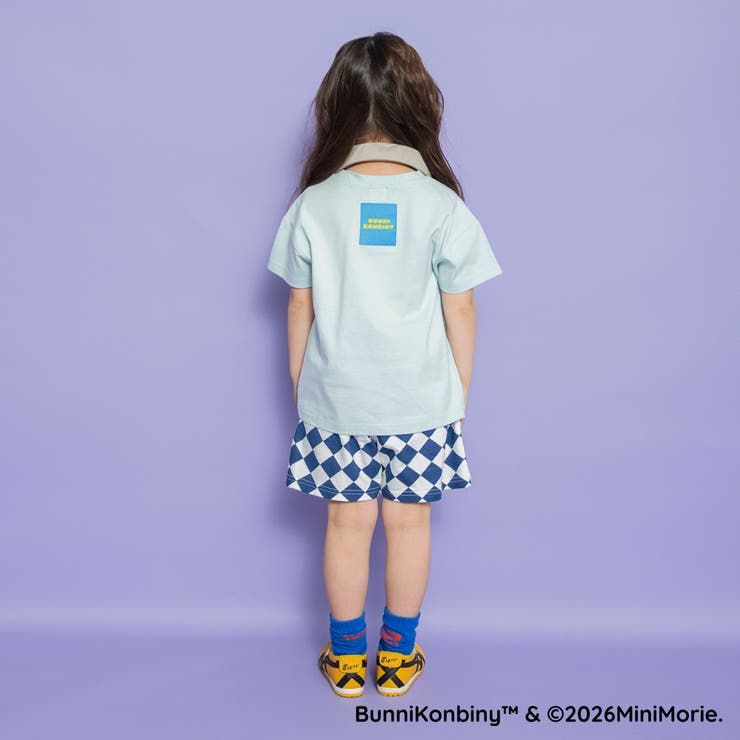 【WEB限定/BUNNI KONBINY】ワンポイント刺繍半袖Tシャツ/こども | ブランシェス | 詳細画像25 