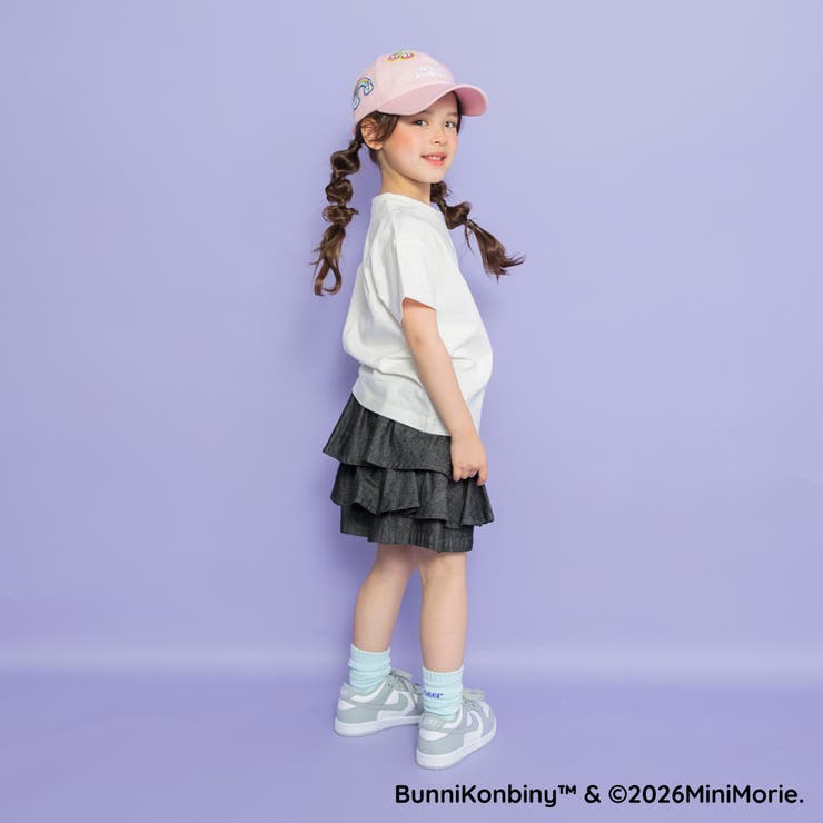 【WEB限定/BUNNI KONBINY】ワンポイント刺繍半袖Tシャツ/こども | ブランシェス | 詳細画像7 