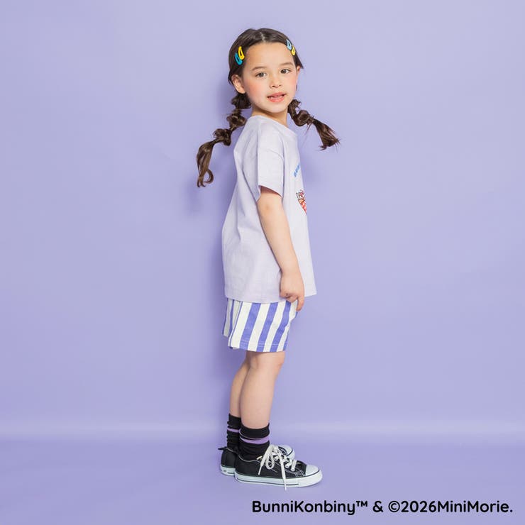 【WEB限定/BUNNI KONBINY】アソートキャラクター半袖Tシャツ | ブランシェス | 詳細画像26 