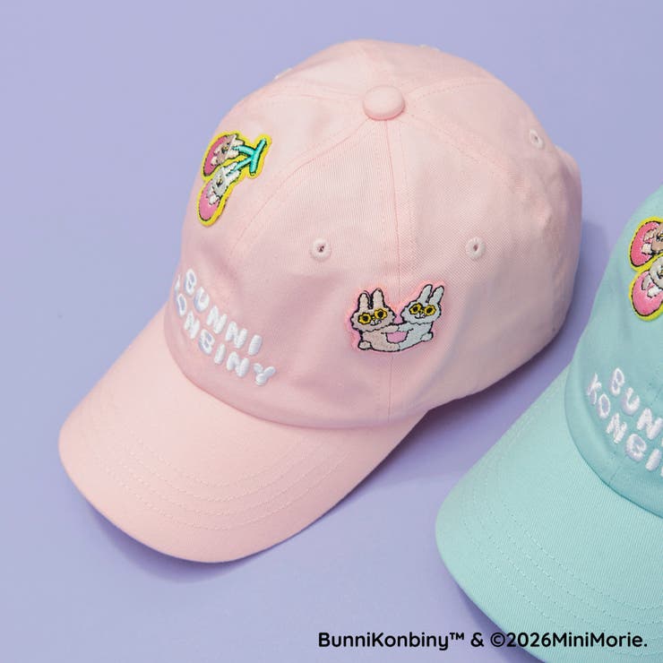 【WEB限定/BUNNI KONBINY】ワッペン付キャップ | ブランシェス | 詳細画像2 