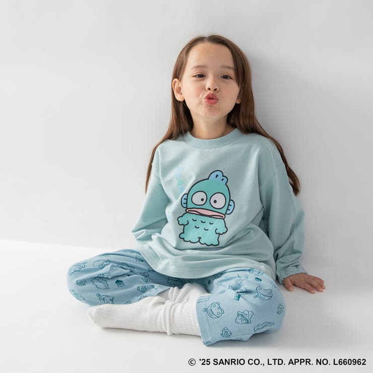 70_EGN_ハンギョドン | 長袖ルームウェア こども パジャマ | ブランシェス