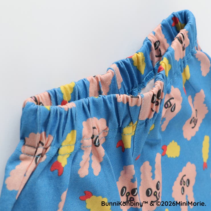 【WEB限定 BUNNI KONBINY】総柄ルームウェア | ブランシェス | 詳細画像10 